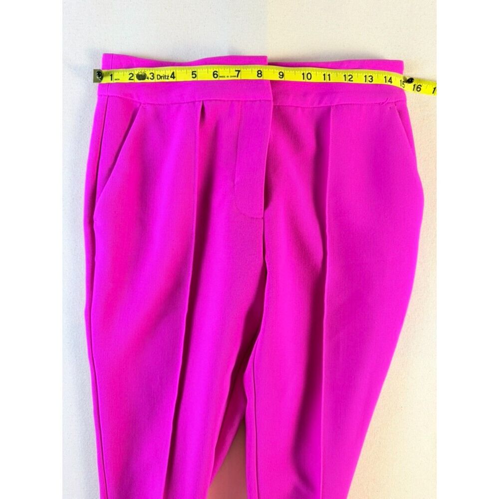 Vince Camuto Hot Pink Fuchsia Blazer Pants Suit Set Size 2 - Picture 16 of 16